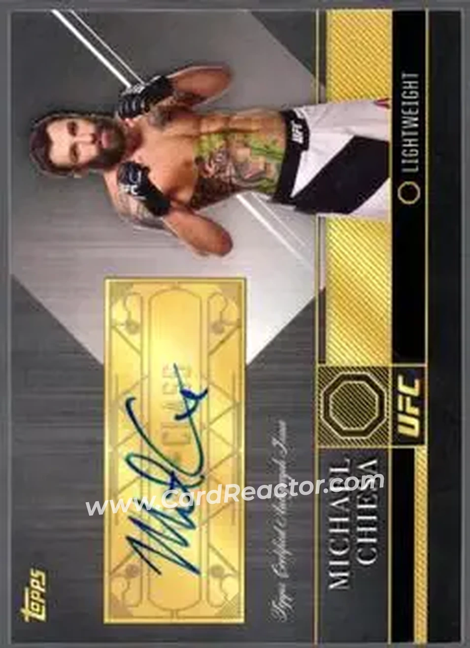 2016 Topps UFC Top of the Class #TCA-MC - Michael Chiesa - Front 2016 Topps UFC Top of the Class #TCA-MC - Michael Chiesa - Front