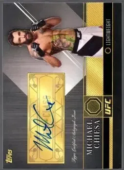 2016 Topps UFC Top of the Class feature card