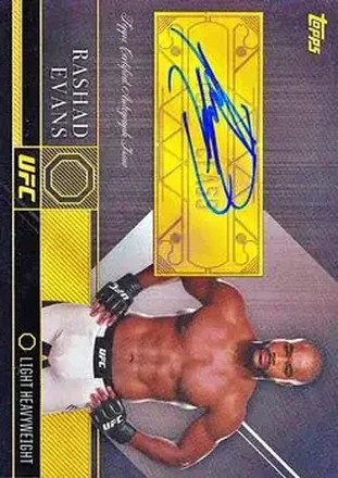 2016 Topps UFC Top of the Class #TCA-RE - Rashad Evans