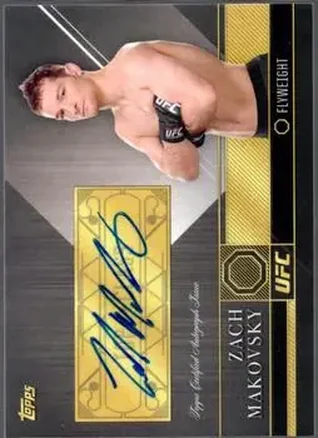 2016 Topps UFC Top of the Class #TCA-ZM - Zach Makovsky