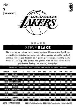Back of Steve Blake
