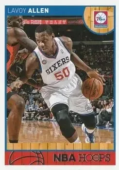 2013-14 Hoops #8 Lavoy Allen