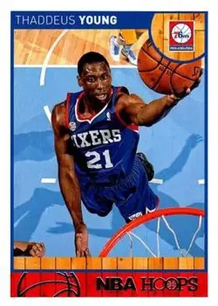 2013-14 Hoops #16 - Thaddeus Young - Philadelphia 76ers