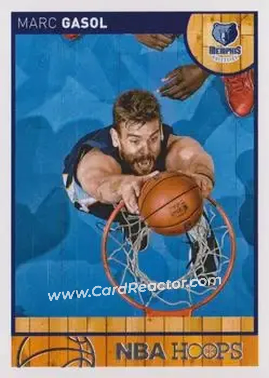 2013-14 Hoops #17 - Marc Gasol - Memphis Grizzlies - Front