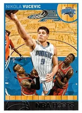 2013-14 Hoops #23 - Nikola Vučević - Orlando Magic