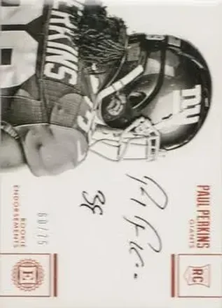 2016 Panini Encased #131 - Paul Perkins - New York Giants