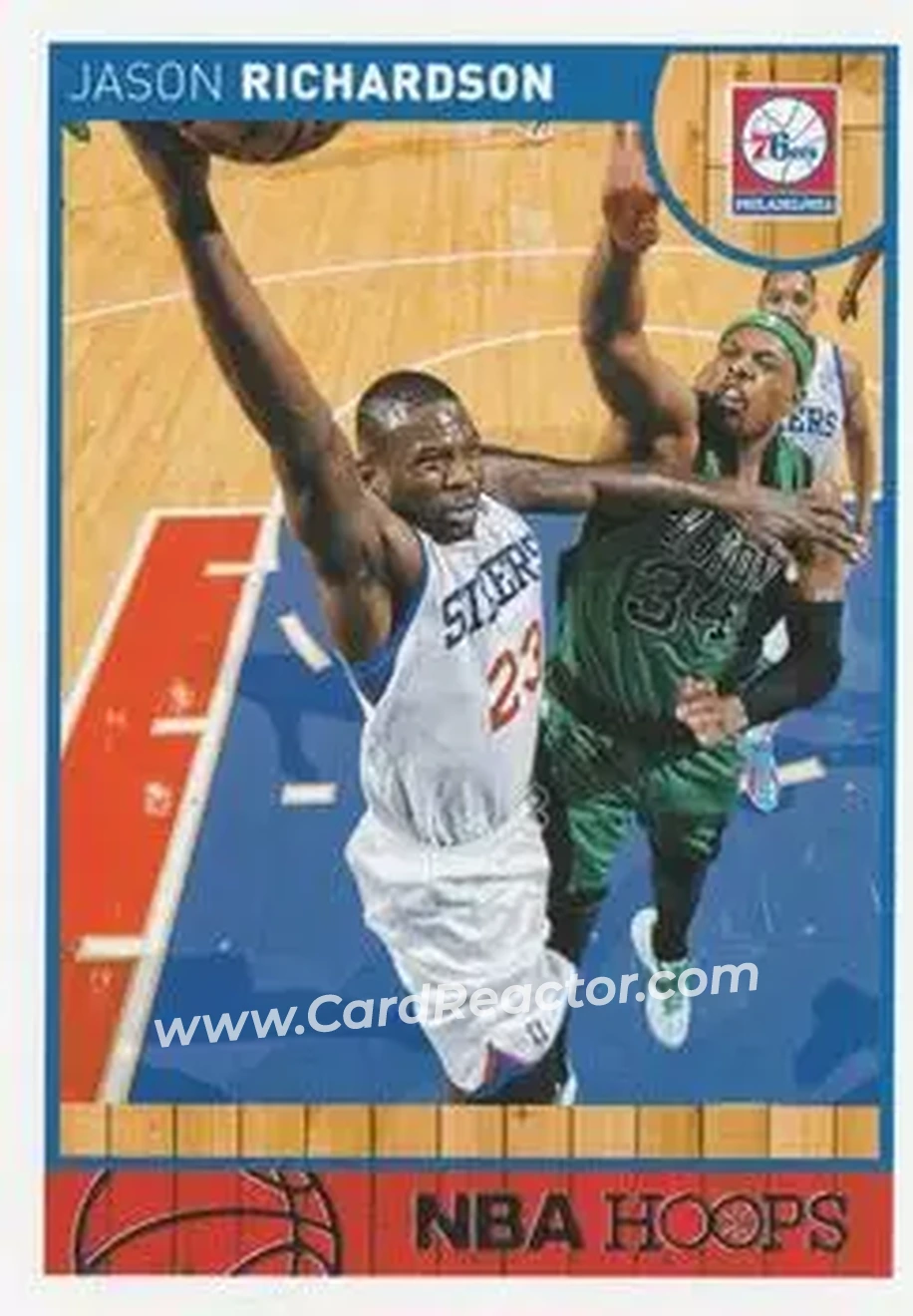 2013-14 Hoops #26 - Jason Richardson - Philadelphia 76ers - Front
