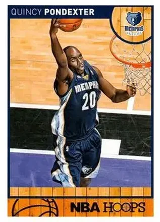 2013-14 Hoops #27 - Quincy Pondexter - Memphis Grizzlies