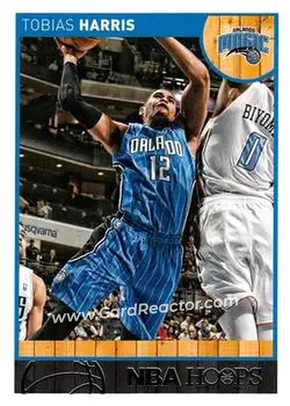 2013-14 Hoops #28 - Tobias Harris - Orlando Magic - Front