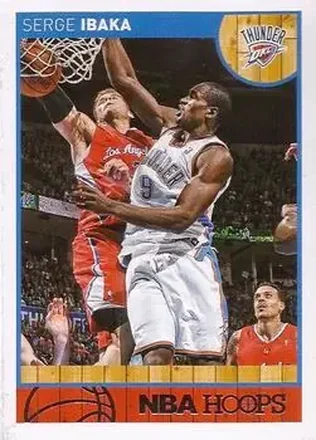 2013-14 Hoops #33 Serge Ibaka