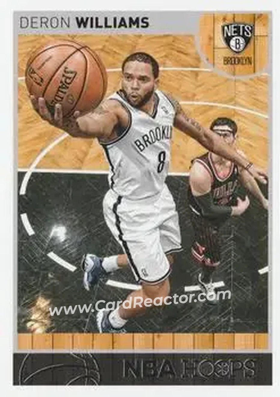 2013-14 Hoops #35 - Deron Williams - Brooklyn Nets - Front