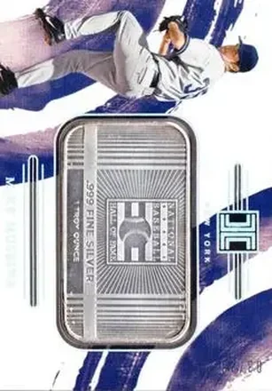 2024 Panini Impeccable - Silver Cooperstown Logo #41 - Mike Mussina - New York Yankees