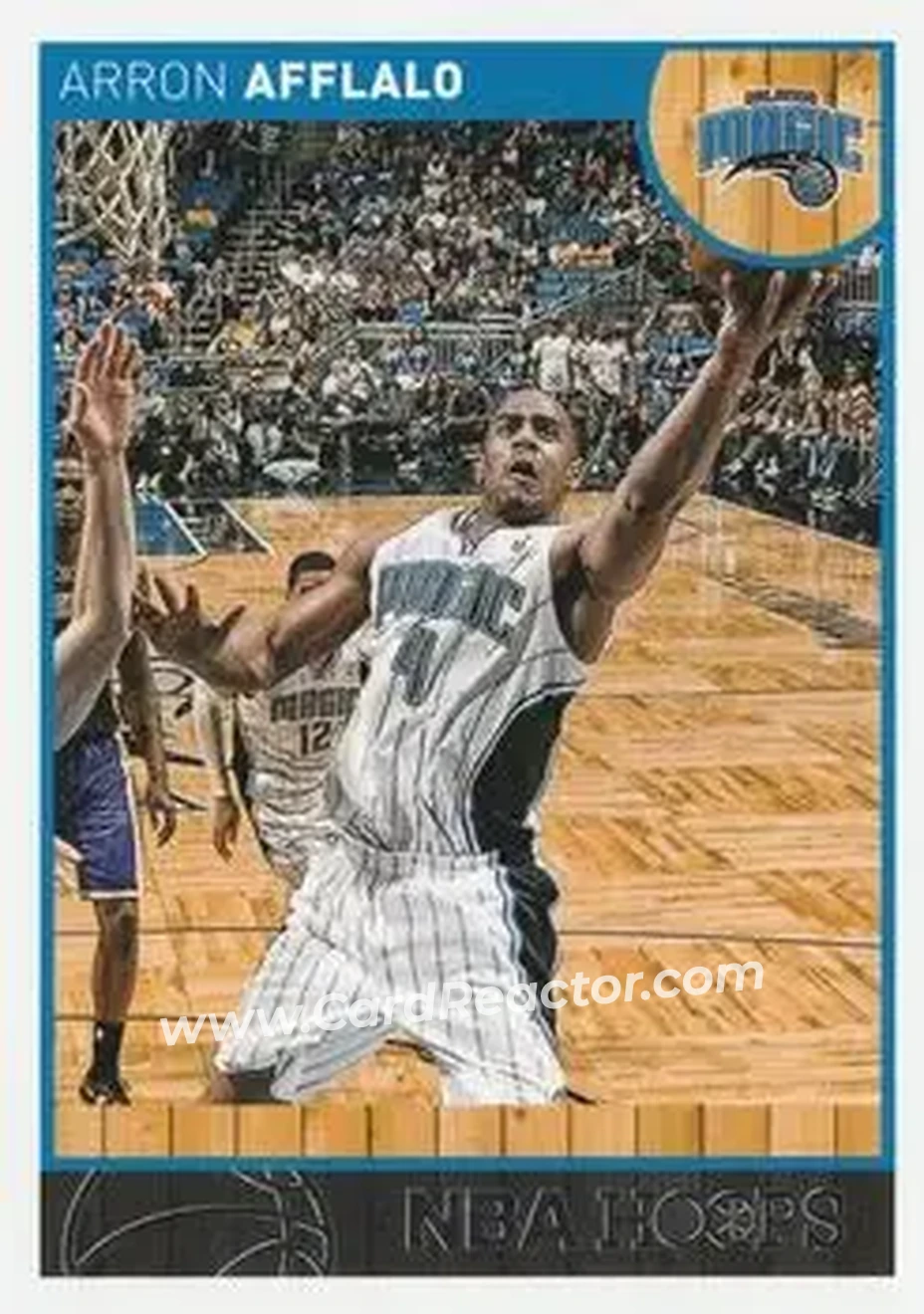 2013-14 Hoops #48 - Arron Afflalo - Orlando Magic - Front