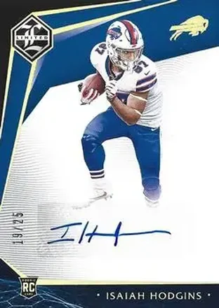 2020 Panini Limited - Gold Spotlight #210 - Isaiah Hodgins - Buffalo Bills