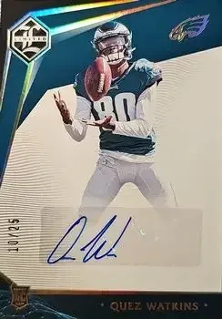 2020 Panini Limited feature card