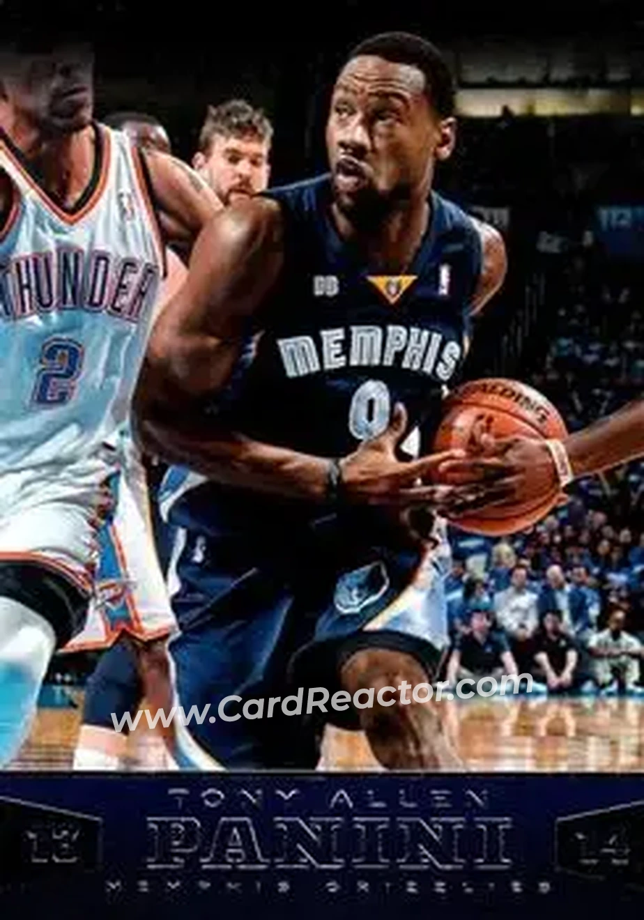 2013-14 Panini #8 - Tony Allen - Memphis Grizzlies - Front 2013-14 Panini #8 - Tony Allen - Memphis Grizzlies - Front
