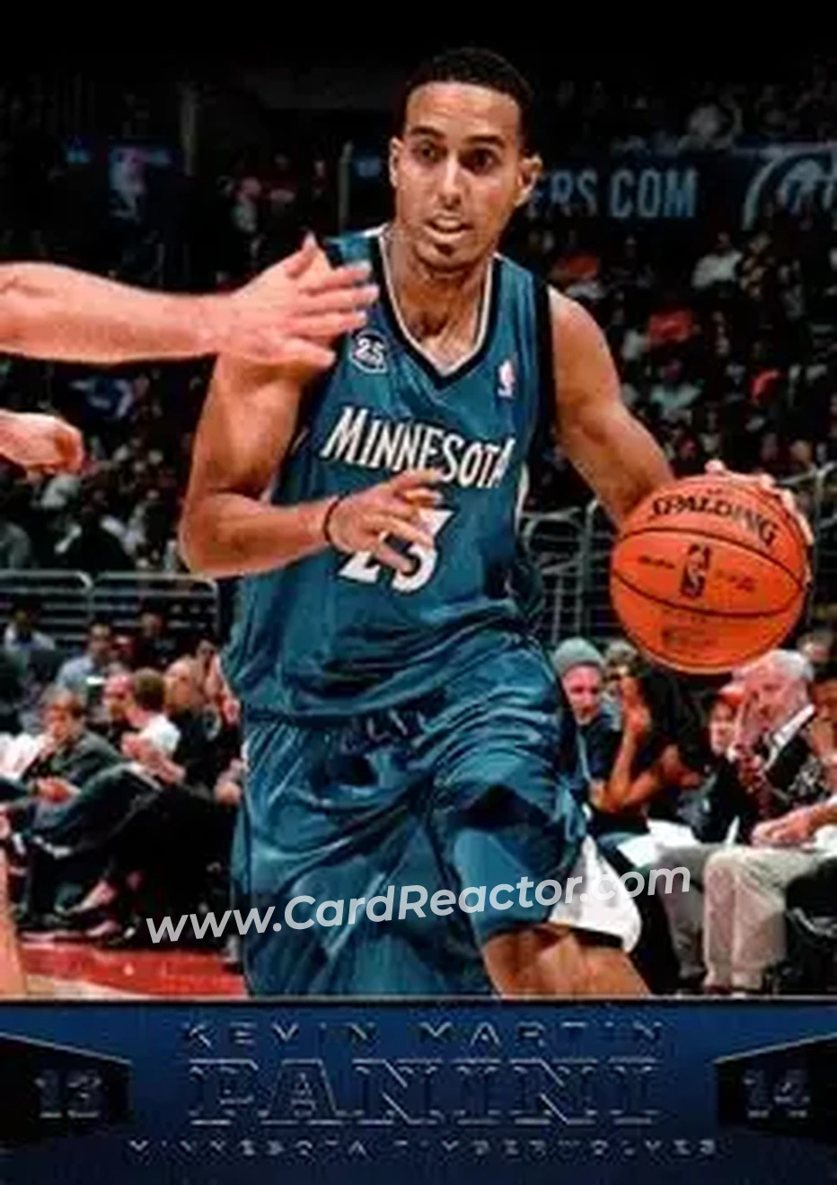 2013-14 Panini #10 - Kevin Martin - Minnesota Timberwolves - Front 2013-14 Panini #10 - Kevin Martin - Minnesota Timberwolves - Front
