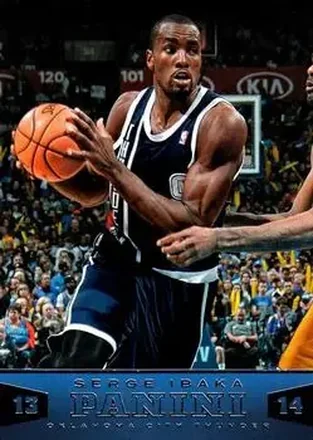 2013-14 Panini #12 - Serge Ibaka - Oklahoma City Thunder
