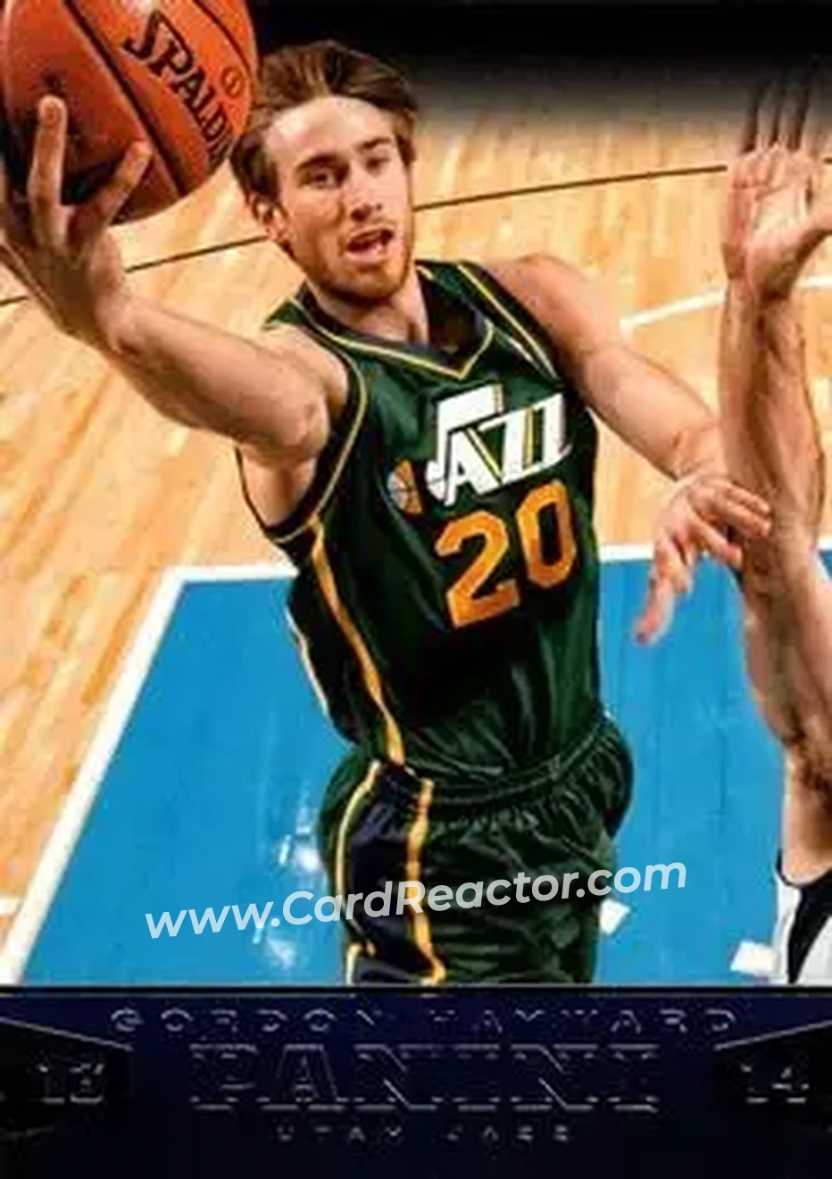 2013-14 Panini #16 - Gordon Hayward - Utah Jazz - Front