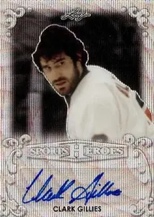 2017 Leaf Metal Sports Heroes - Wave #BA-CG1 - Clark Gillies