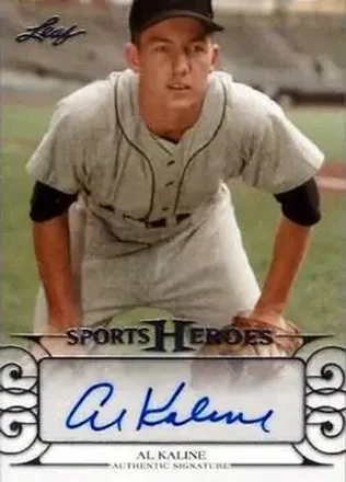2016 Leaf Sports Heroes #BA-AK1 - Al Kaline - Detroit Tigers