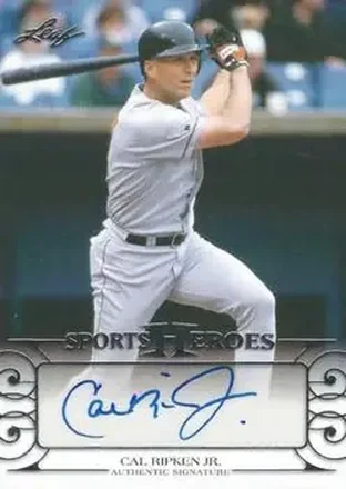 2016 Leaf Sports Heroes #BA-CRJ - Cal Ripken