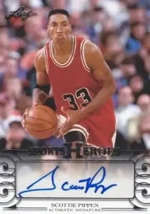 2016 Leaf Sports Heroes #BA-SP1 - Scottie Pippen