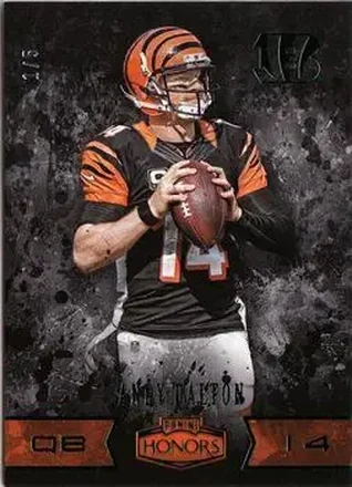 2016 Panini Honors - Green #14 - Andy Dalton - Cincinnati Bengals