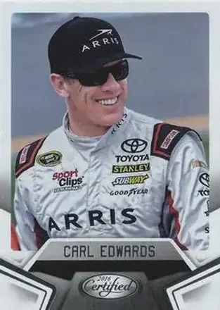 2016 Panini Certified #4 - Carl Edwards - Joe Gibbs Racing