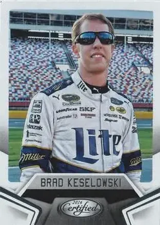 2016 Panini Certified #6 - Brad Keselowski - Team Penske