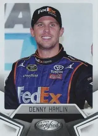 2016 Panini Certified #12 - Denny Hamlin - Joe Gibbs Racing