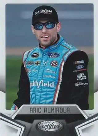 2016 Panini Certified #23 - Aric Almirola - Richard Petty Motorsports