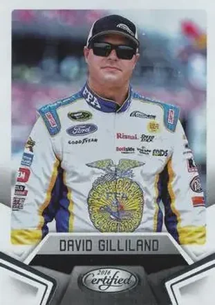 2016 Panini Certified #37 - David Gilliland - Front Row Motorsports
