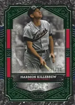 2025 Topps Tier One - Green Foil #3 - Harmon Killebrew - Minnesota Twins