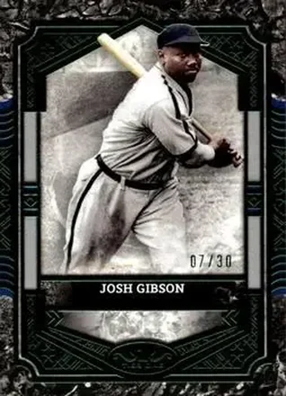 2025 Topps Tier One - Green Foil #19 - Josh Gibson - Homestead Grays