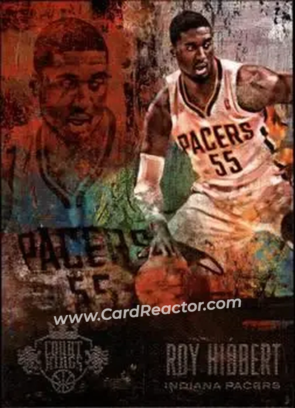 2013-14 Panini Court Kings #2 - Roy Hibbert - Indiana Pacers - Front