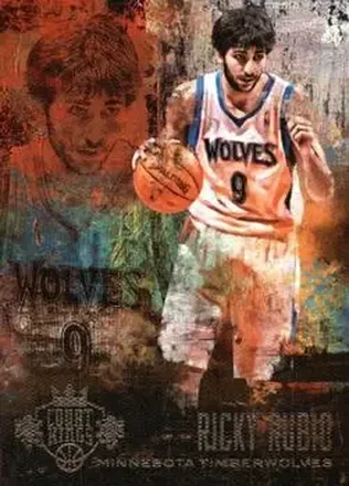 2013-14 Panini Court Kings #3 - Ricky Rubio - Minnesota Timberwolves 2013-14 Panini Court Kings #3 - Ricky Rubio - Minnesota Timberwolves