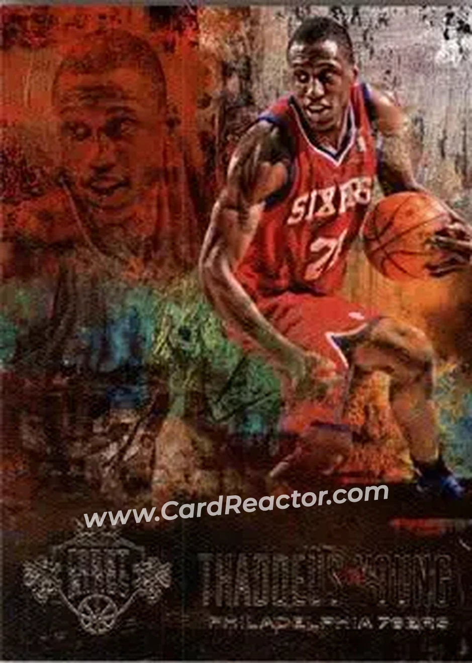 2013-14 Panini Court Kings #6 - Thaddeus Young - Philadelphia 76ers - Front 2013-14 Panini Court Kings #6 - Thaddeus Young - Philadelphia 76ers - Front