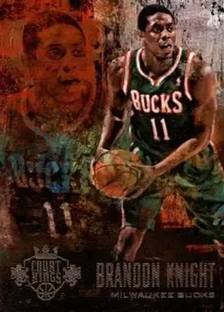2013-14 Panini Court Kings #8 - Brandon Knight - Milwaukee Bucks