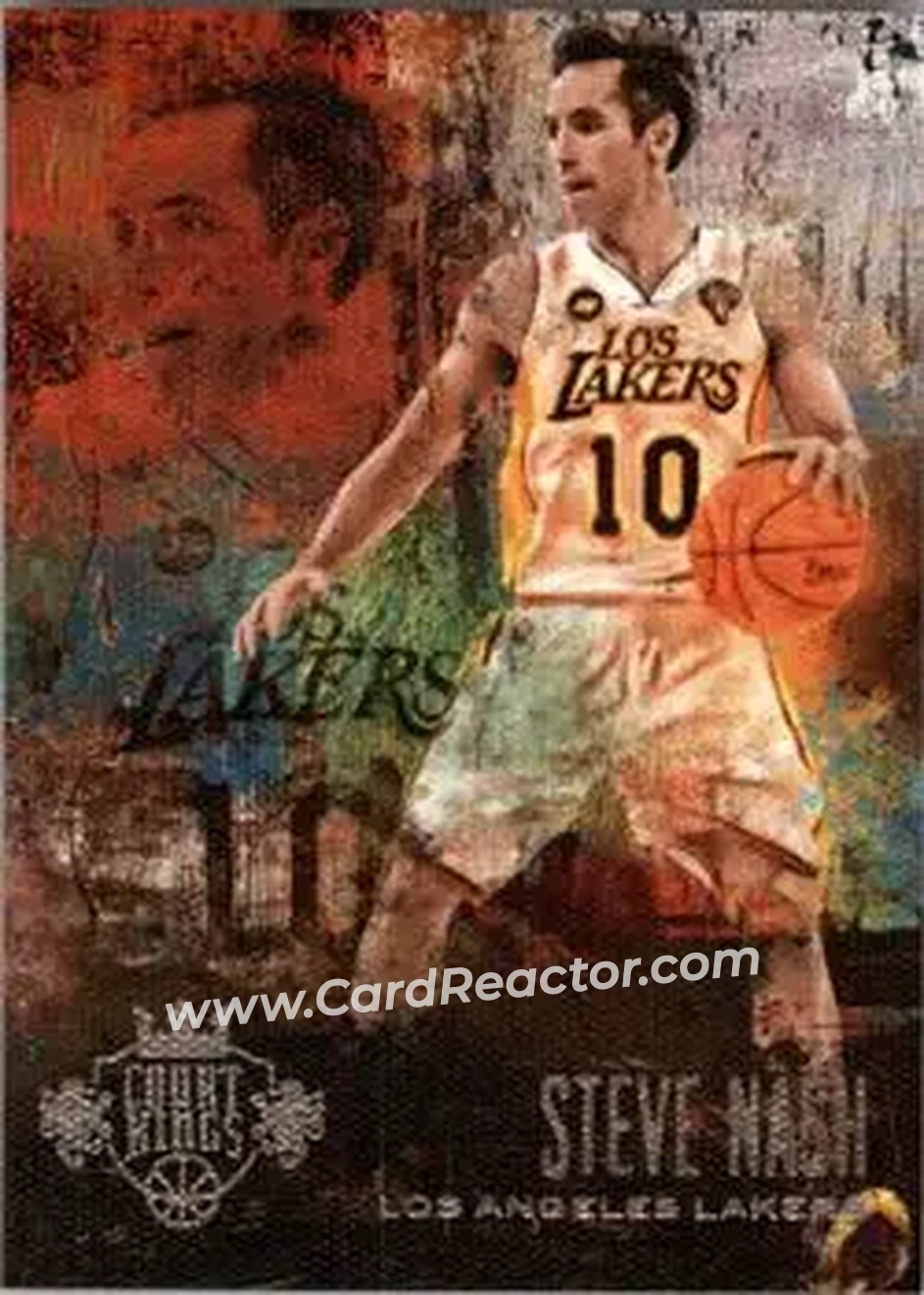 2013-14 Panini Court Kings #10 - Steve Nash - Los Angeles Lakers - Front