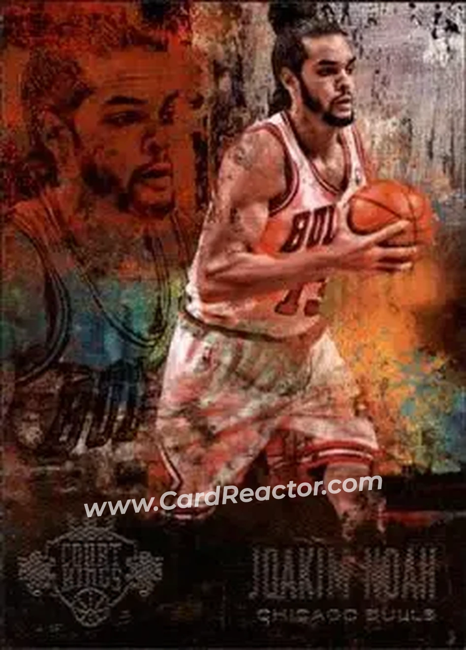 2013-14 Panini Court Kings #12 - Joakim Noah - Chicago Bulls - Front