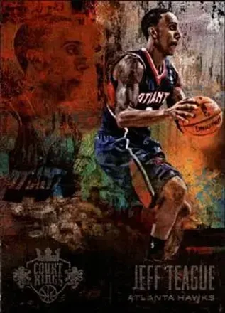 2013-14 Panini Court Kings #14 - Jeff Teague - Atlanta Hawks
