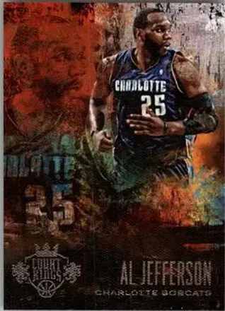 2013-14 Panini Court Kings #15 - Al Jefferson - Charlotte Bobcats