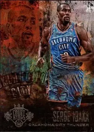 2013-14 Panini Court Kings #19 - Serge Ibaka - Oklahoma City Thunder
