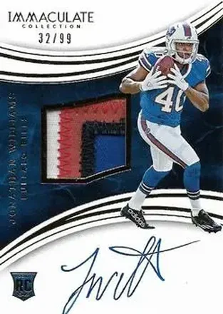 2016 Panini Immaculate Collection #121 - Jonathan Williams - Buffalo Bills
