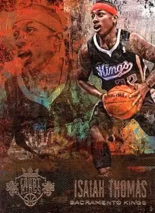 2013-14 Panini Court Kings #21 - Isaiah Thomas - Sacramento Kings