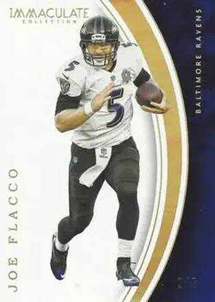 2016 Panini Immaculate Collection - Gold #1 - Joe Flacco - Baltimore Ravens