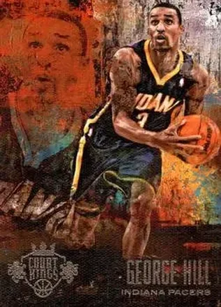 2013-14 Panini Court Kings #26 - George Hill - Indiana Pacers