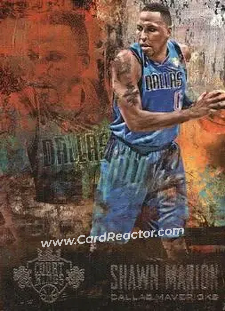 2013-14 Panini Court Kings #27 - Shawn Marion - Dallas Mavericks - Front