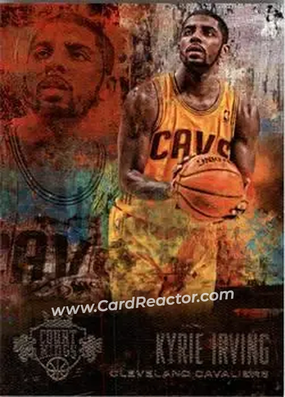 2013-14 Panini Court Kings #30 - Kyrie Irving - Cleveland Cavaliers - Front
